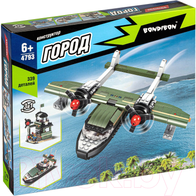 Конструктор Bondibon Город. Водный дозор / ВВ4793 - фото