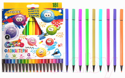 Фломастеры deVente Cosmo Trio / 5082918