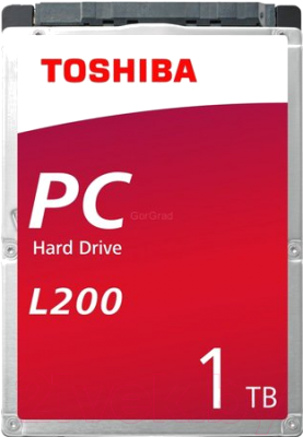 Жесткий диск Toshiba Sata-III 1Tb L200 Slim (HDWL110UZSVA) - фото