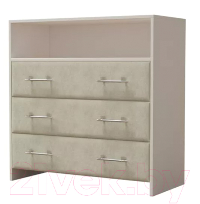 Комод Proson Varna 90x40x90 (белый/молочный) - фото