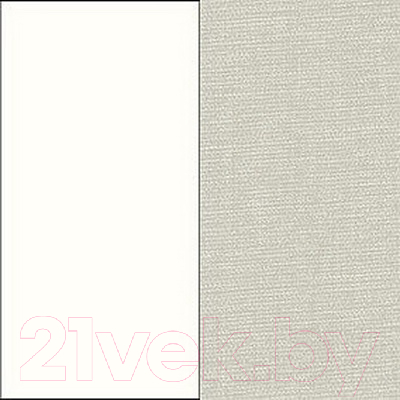 Комод Proson Varna 90x40x90 (белый/молочный)