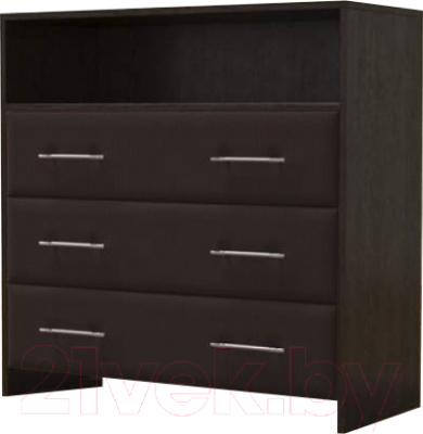 Комод Proson Varna 90x40x90 (венге/шоколад) - фото