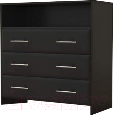 Комод Proson Varna 90x40x90 (черный TM-6) - фото