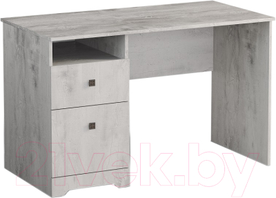 Письменный стол Мебель-КМК Атланта 0741.16 (бетон пайн светлый) - фото
