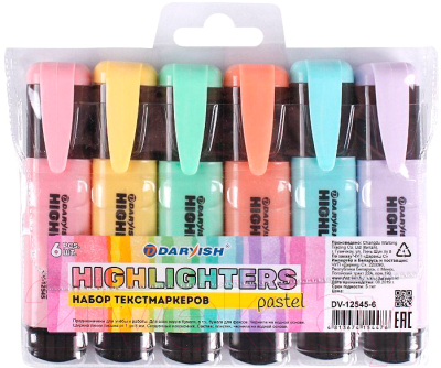 Набор маркеров Darvish DV-12545-6 - фото