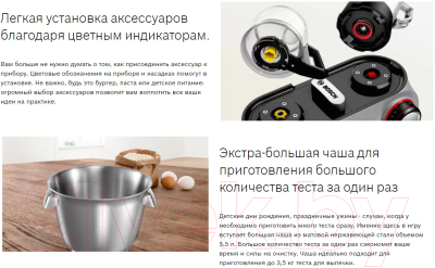 Миксер стационарный Bosch MUM9A66R00