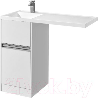 Тумба с умывальником Акватон Лондри 40 (1A2360K1LH010) - фото