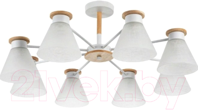 Люстра Arte Lamp Tyler A1031PL-8WH - фото