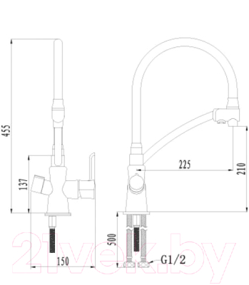 Смеситель LEMARK Comfort LM3070C
