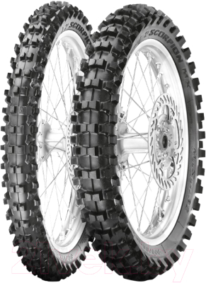 Мотошина передняя Pirelli Scorpion MX Mid Soft 32 60/100-12 36M TT NHS - фото