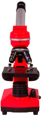 Микроскоп оптический Bresser Junior Biolux SEL 40–1600x / 74320 (красный)