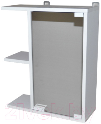 Шкаф с зеркалом для ванной Гамма 47 (правый) - фото