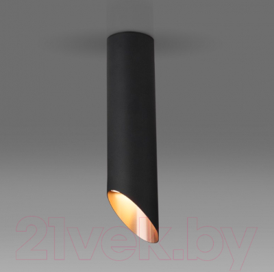 Точечный светильник Elektrostandard DLN115 GU10 (черный/золото)