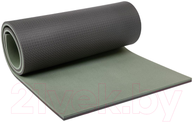 Туристический коврик Isolon Camping 16 (180x60x16, серый/милитари) - фото