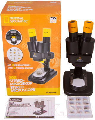 Микроскоп оптический Bresser National Geographic 20x / 69365