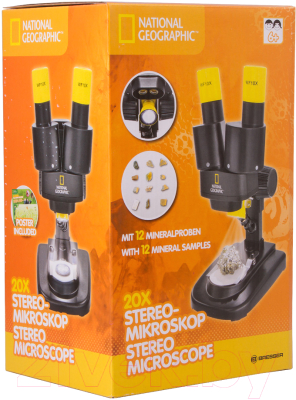 Микроскоп оптический Bresser National Geographic 20x / 69365