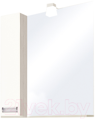 Шкаф с зеркалом для ванной Акватон Бекка 70 - фото