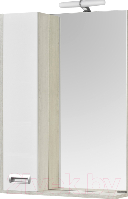 Шкаф с зеркалом для ванной Акватон Бекка 60 - фото