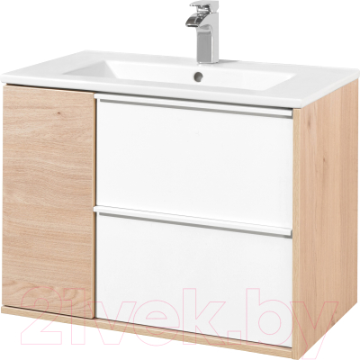 Тумба под умывальник Акватон Бостон 75 (1A252601BN010) - фото