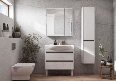 Шкаф-пенал для ванной Акватон Нортон L (1A249403NT01L)