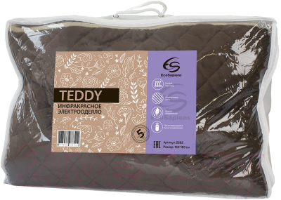 Электроодеяло EcoSapiens Teddy S282