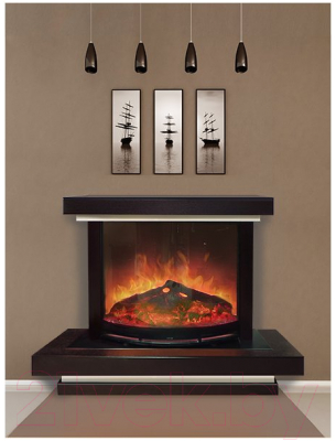 Электрокамин Glenrich Rondo S36