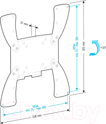 Кронштейн для телевизора Holder LCDS-5058