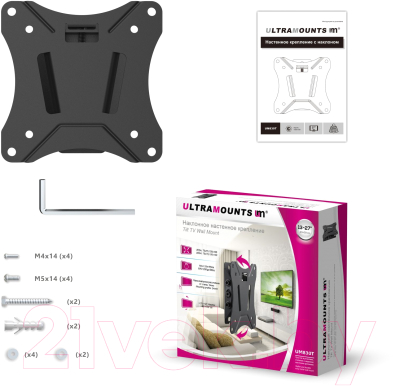 Кронштейн для телевизора Ultramounts UM 830T