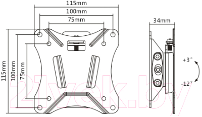 Кронштейн для телевизора Ultramounts UM 830T