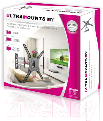 Кронштейн для телевизора Ultramounts UM 870