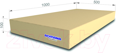 Гимнастический мат Romana 5.000.10