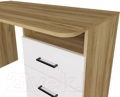 Письменный стол Горизонт Мебель Лайт 1200 3 ящика