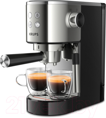 Кофеварка эспрессо Krups XP442C11 - фото