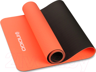 Коврик для йоги и фитнеса Indigo TPE IN106 - фото