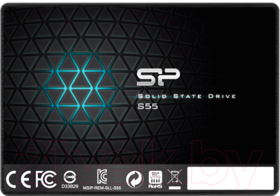 SSD диск Silicon Power Slim S55 480GB (SP480GBSS3S55S25) - фото