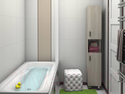 Шкаф-пенал для ванной Какса-А Сантана / 460050