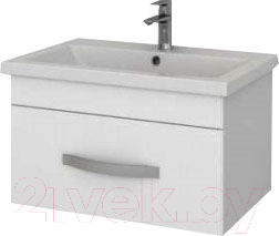 Тумба под умывальник Какса-А Квадро 70 / 458347 (подвесная) - фото