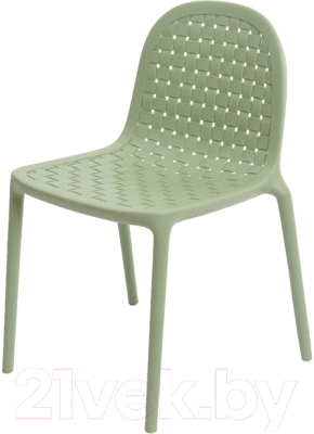 Стул пластиковый Ipae Progarden Порто / 9840695 (светло-зеленый) - фото