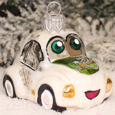 Елочная игрушка Orbital Машинка / 200-038-4 - фото