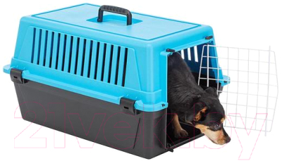 Переноска для животных Ferplast Atlas 20 EL / 73008799EPB3 (голубой)