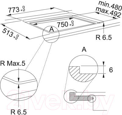 Индукционная варочная панель Franke FSM 804 I B BK