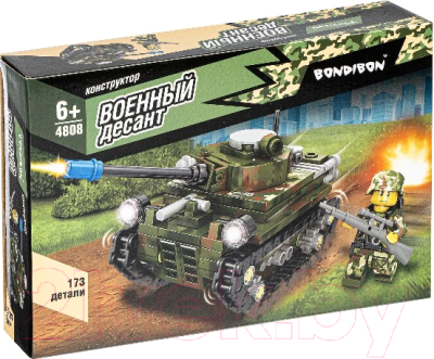 Конструктор Bondibon Военный десант / ВВ4808 - фото