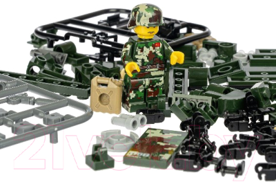 Конструктор Bondibon Военный десант / ВВ4808