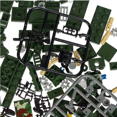 Конструктор Bondibon Военный десант / ВВ4808