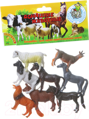 Набор фигурок игровых Bondibon Ребятам о зверятах / ВВ1631