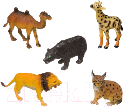 Набор фигурок игровых Bondibon Ребятам о зверятах / ВВ3138 - фото