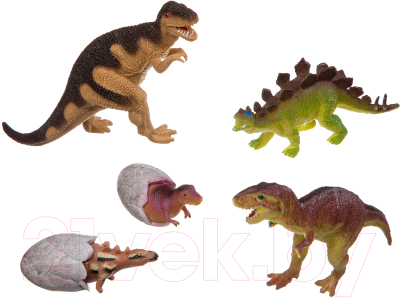 Набор фигурок игровых Bondibon Ребятам о зверятах / ВВ3141 - фото