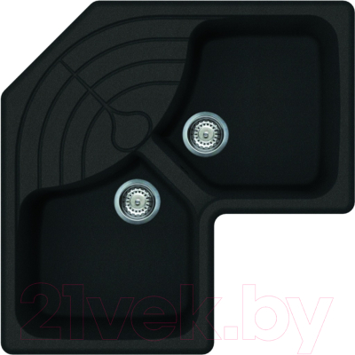 Мойка кухонная Elleci Master Corner Ghisa M70 - фото