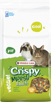 Корм для грызунов Versele-Laga Crispy Muesli Rabbits / 461129 - фото