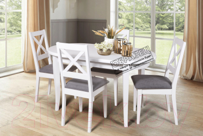 Обеденный стол Мебель-Класс Кронос (сатин)